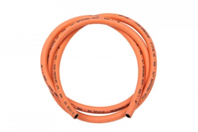 orange gas hose