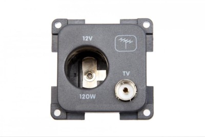 12v & tv socket