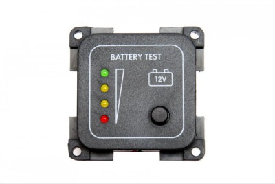 battery level indicator / test panel