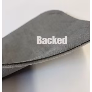 Stretch suede - light grey