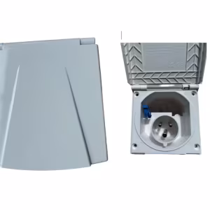white flush 240v mains hook up